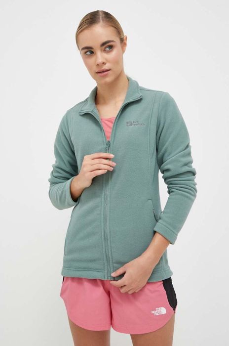 Спортивна кофта Jack Wolfskin Kiruna колір зелений