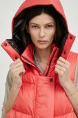 Пухова безрукавка MMC STUDIO жіночий колір червоний зимовий