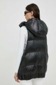 Пухова безрукавка MMC STUDIO жіночий колір чорний зимовий