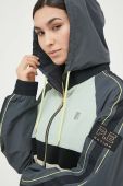 Куртка P.E Nation жіноча колір сірий перехідна