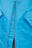 Куртка-бомбер Gestuz жіночий перехідна колір блакитний