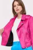 Куртка Morgan жіноча колір рожевий перехідна (3150854)