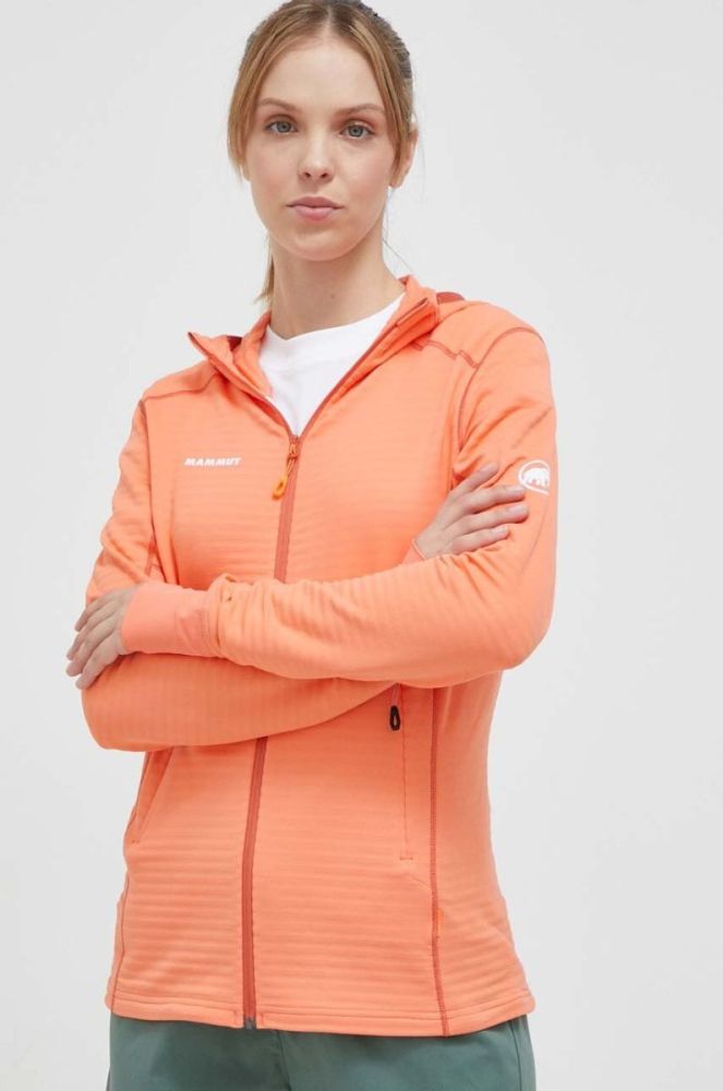 Спортивна кофта Mammut Taiss Light колір помаранчевий фото 4