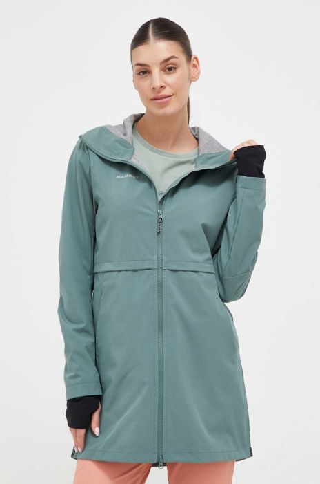 Куртка outdoor Mammut Seon SO колір зелений Куртка outdoor Mammut Seon SO колір зелений