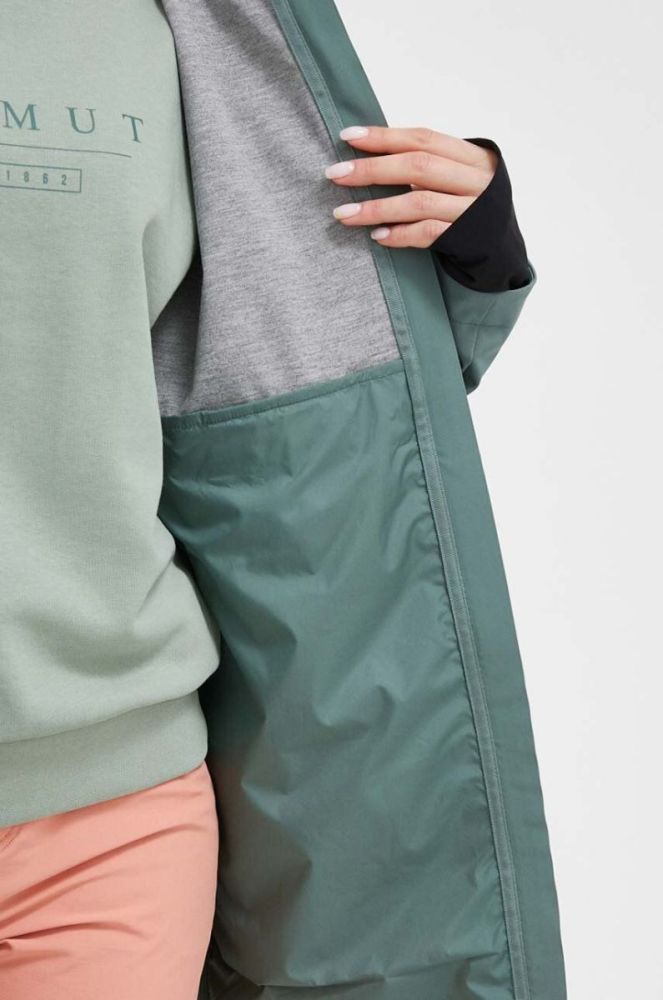Куртка outdoor Mammut Seon SO колір зелений фото 6