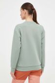 Кофта Mammut Core ML Logo жіноча колір зелений з принтом