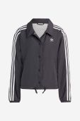Куртка adidas Originals жіноча колір чорний перехідна IC5478-black