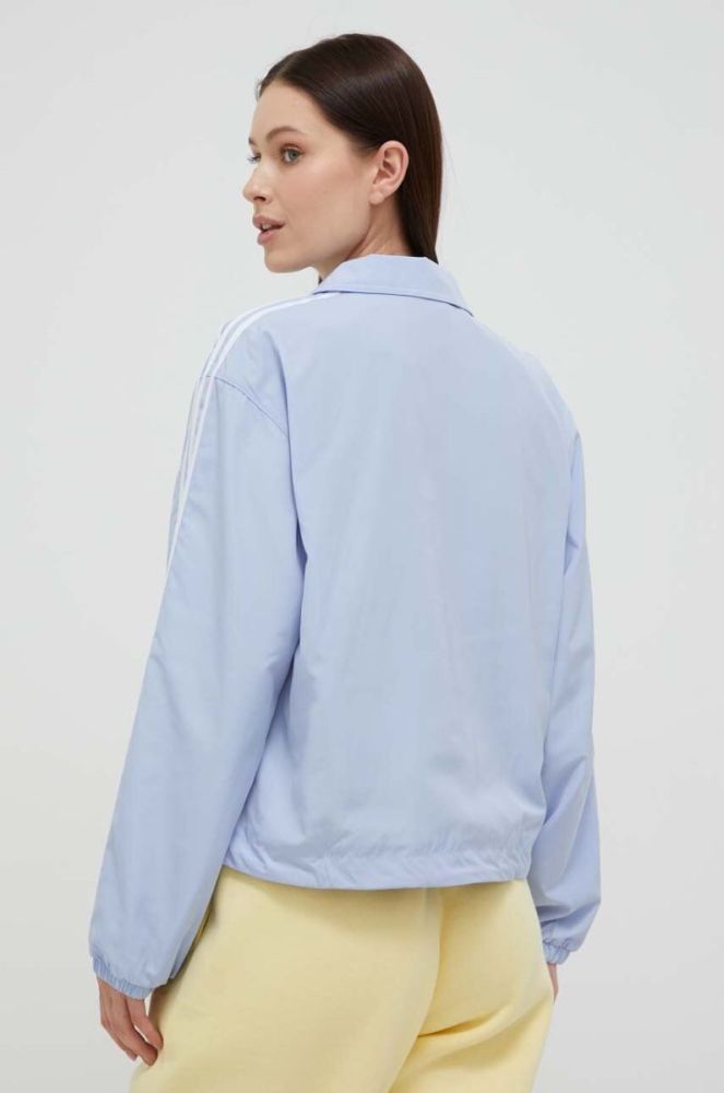 Куртка adidas Originals жіноча перехідна колір блакитний (3288743) фото 3
