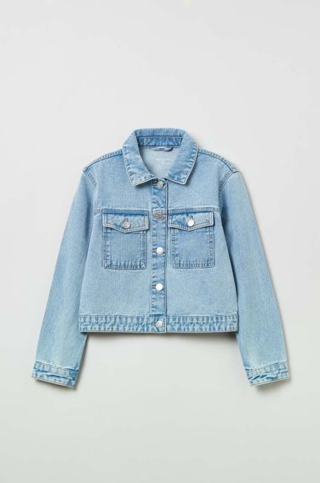 Дитяча джинсова куртка OVS колір блакитний (3116864)
