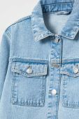 Дитяча джинсова куртка OVS колір блакитний (3116864)
