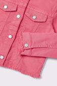 Дитяча джинсова куртка Mayoral колір рожевий (2974431)