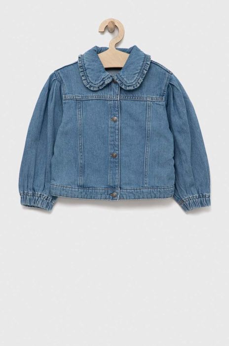 Дитяча джинсова куртка United Colors of Benetton колір блакитний (3173677)