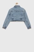 Дитяча джинсова куртка Sisley колір блакитний (3327048)