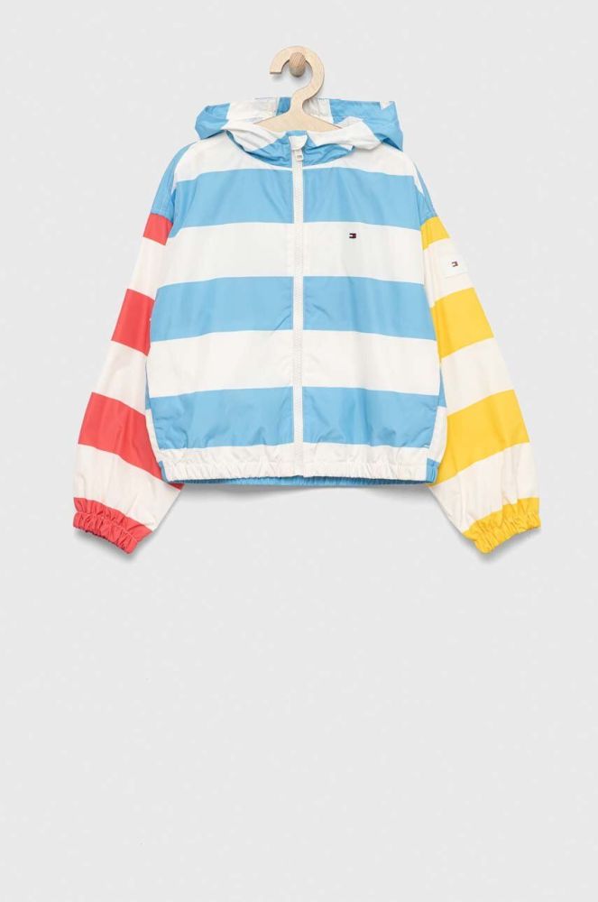 Дитяча куртка Tommy Hilfiger колір барвистий (3091579)