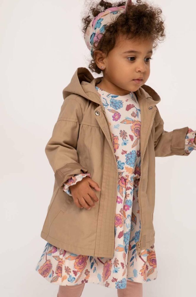 Куртка для немовлят Coccodrillo колір бежевий (3035837)