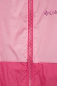 Дитяча куртка Columbia Lily Basin Jacket колір рожевий