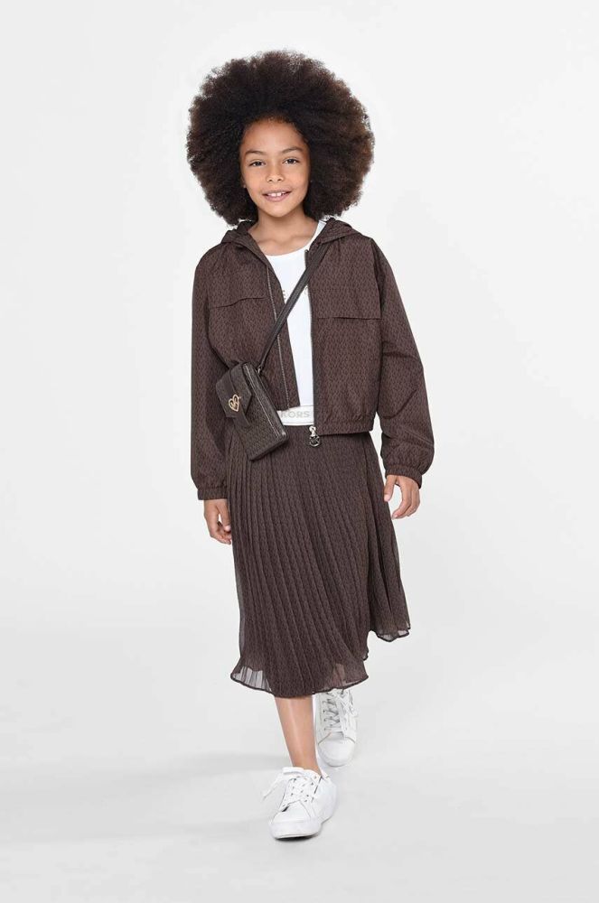 Дитяча куртка Michael Kors колір коричневий (3057951)