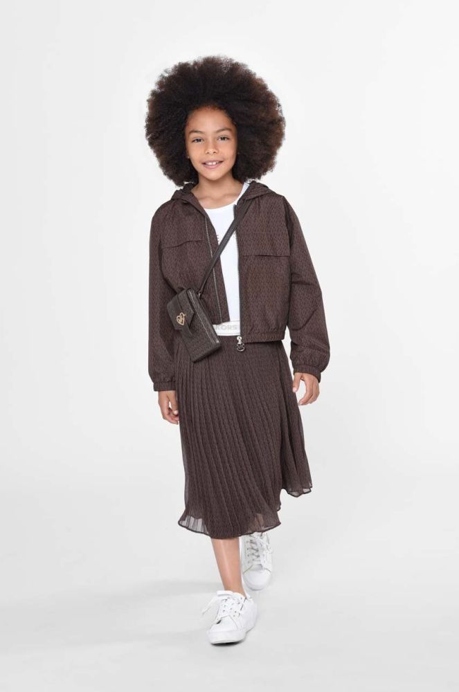 Дитяча куртка Michael Kors колір коричневий (3057953)