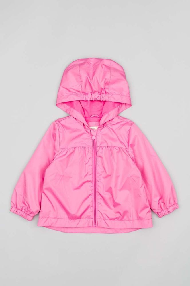 Куртка для немовлят zippy колір рожевий