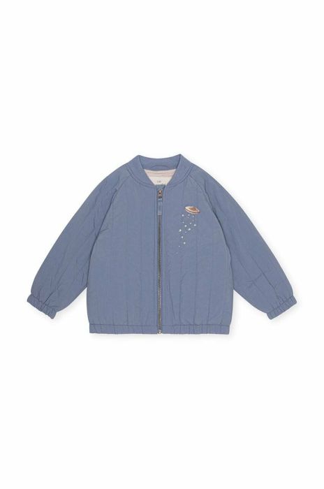 Дитяча куртка-бомбер Konges Sl?jd колір блакитний (3000243)