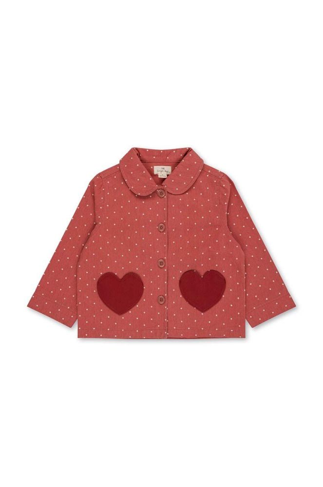 Дитяча куртка Konges Sl?jd колір рожевий (2996160)