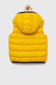 Дитяча безрукавка United Colors of Benetton колір жовтий (3213958)
