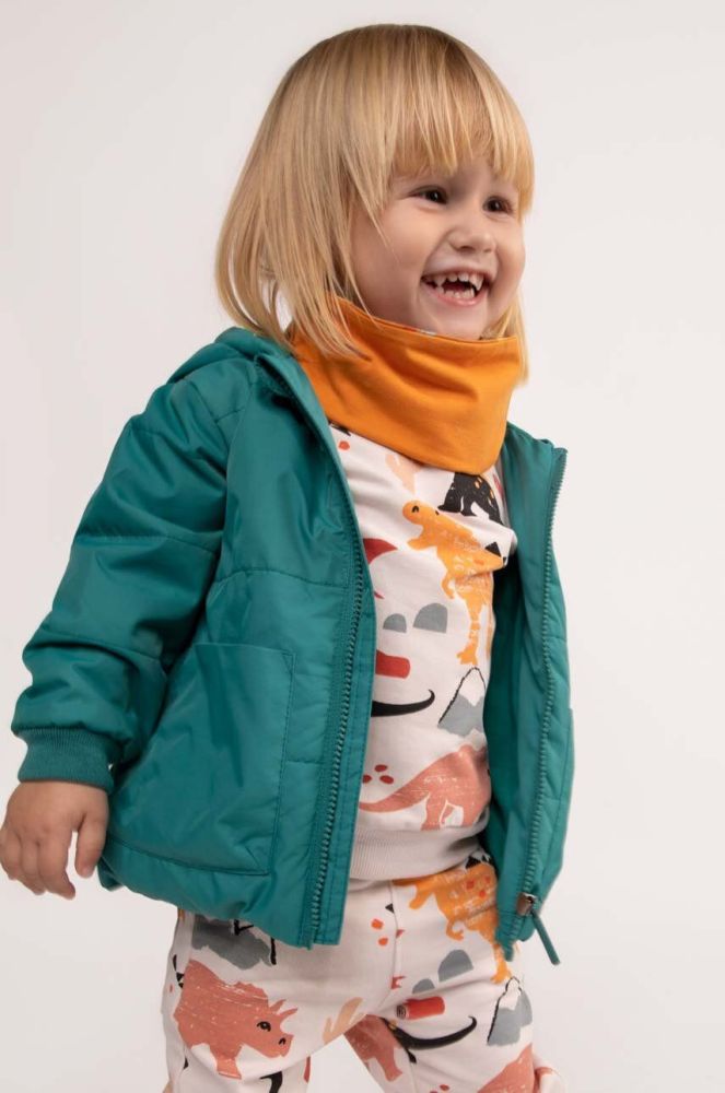Куртка для немовлят Coccodrillo колір зелений