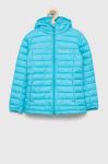 Дитяча куртка Columbia Silver Falls Hooded Jacket колір блакитний