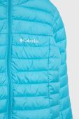 Дитяча куртка Columbia Silver Falls Hooded Jacket колір блакитний