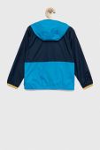 Дитяча куртка Columbia Back Bowl Hooded Windbreaker колір синій