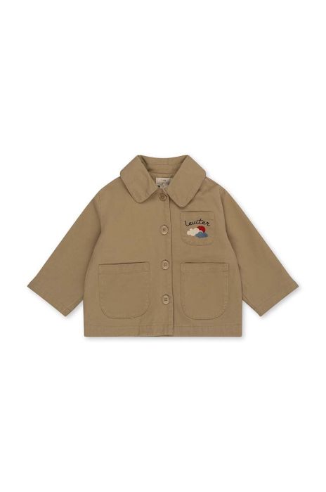 Дитяча куртка Konges Sl?jd колір зелений (3176077)