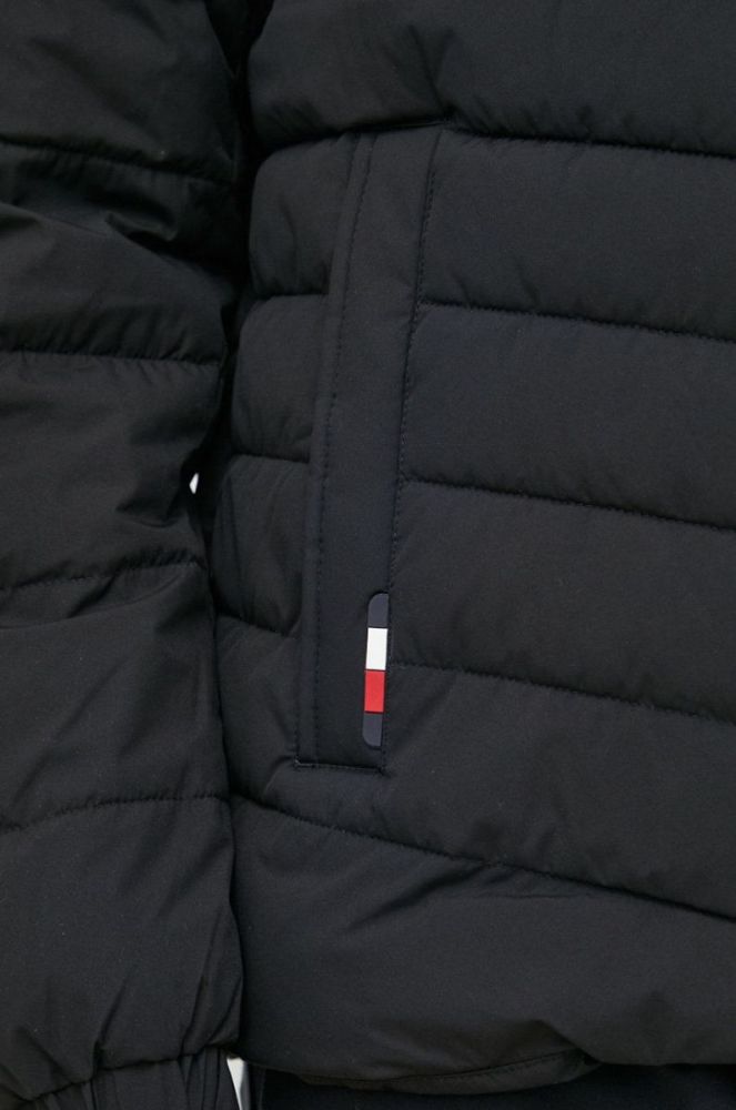 Куртка Tommy Hilfiger чоловіча колір чорний перехідна (2837189) фото 6