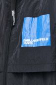 Куртка Karl Lagerfeld Jeans чоловіча колір чорний перехідна (3091603)