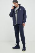 Дощовик adidas чоловіча колір синій перехідна