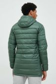 Пухова куртка adidas чоловіча колір зелений зимова (2870648)