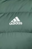 Пухова куртка adidas чоловіча колір зелений зимова (2870648)