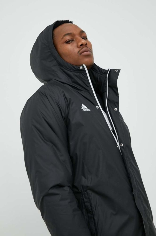 Куртка adidas Performance чоловіча колір чорний перехідна (2957499) фото 4