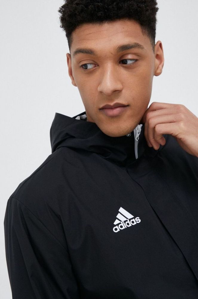 Куртка adidas Performance чоловіча колір чорний перехідна (3185093) фото 5