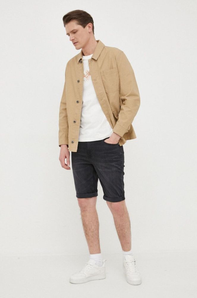 Куртка Pepe Jeans чоловіча колір бежевий перехідна (3170325) фото 2
