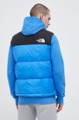 Пухова безрукавка The North Face 1996 RETRO NUPTSE VEST чоловіча зимова колір блакитний