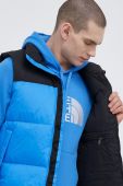 Пухова безрукавка The North Face 1996 RETRO NUPTSE VEST чоловіча зимова колір блакитний