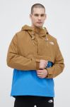 Куртка outdoor The North Face 78 Low-Fi Hi-Tek колір коричневий Куртка outdoor The North Face 78 Low-Fi Hi-Tek колір коричневий