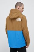 Куртка outdoor The North Face 78 Low-Fi Hi-Tek колір коричневий Куртка outdoor The North Face 78 Low-Fi Hi-Tek колір коричневий