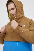 Куртка outdoor The North Face 78 Low-Fi Hi-Tek колір коричневий Куртка outdoor The North Face 78 Low-Fi Hi-Tek колір коричневий