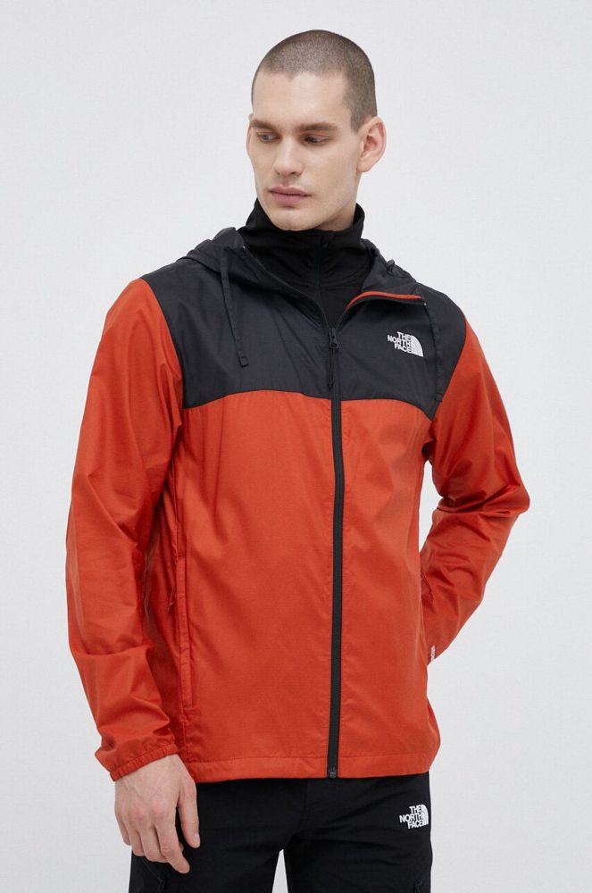 Куртка outdoor The North Face Cyclone 3 колір помаранчевий перехідна