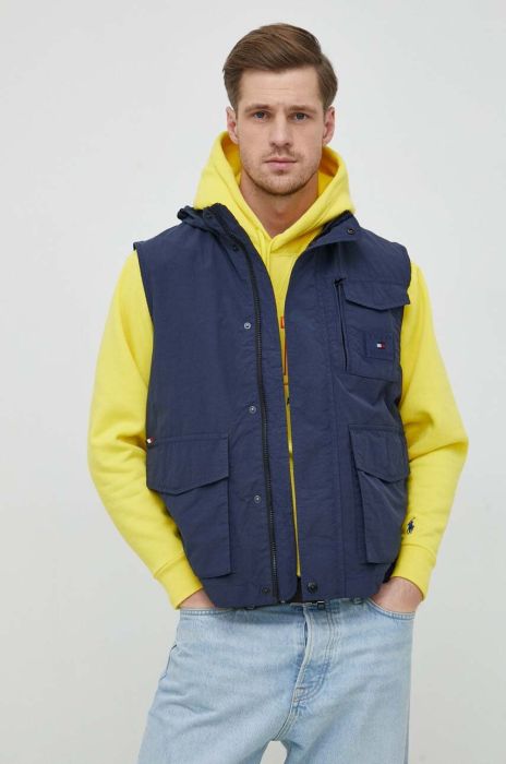 Безрукавка Tommy Hilfiger чоловічий колір синій перехідний (3057966)