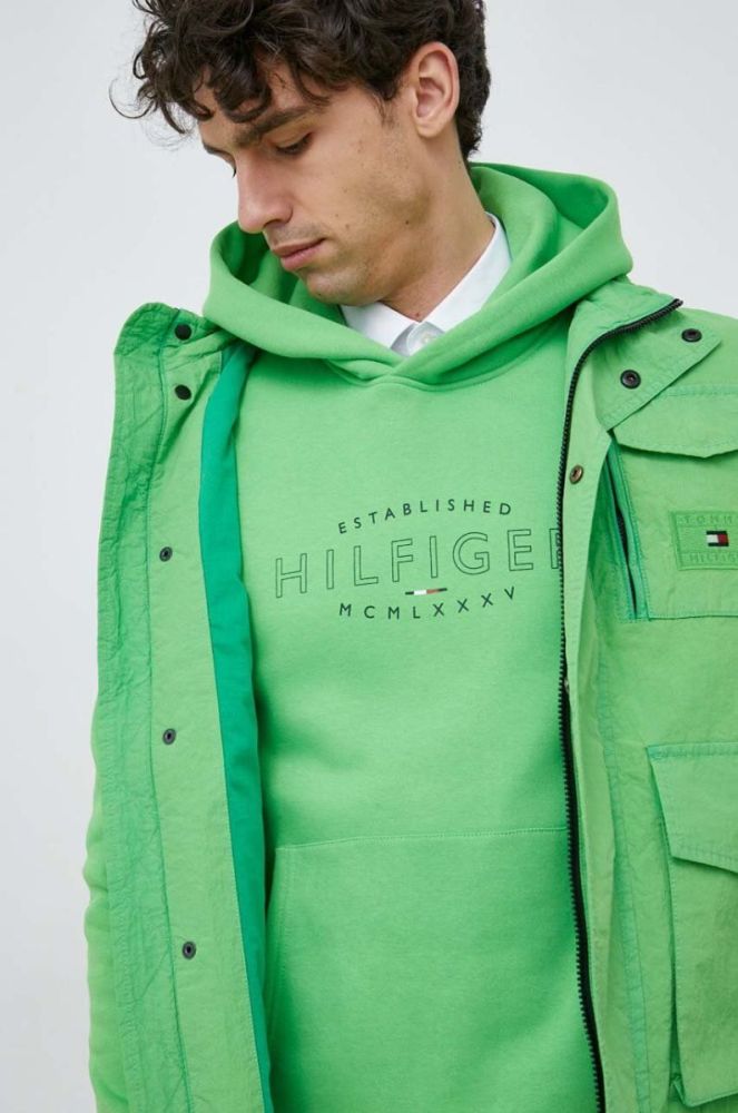 Безрукавка Tommy Hilfiger чоловічий колір зелений перехідний (3057961) фото 6