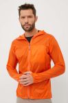 Протидощова куртка Houdini Come Along чоловіча колір помаранчевий перехідна Протидощова куртка Houdini Come Along чоловіча колір помаранчевий перехідна