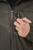 Протидощова куртка Houdini Come Along чоловіча колір зелений перехідна Протидощова куртка Houdini Come Along чоловіча колір зелений перехідна