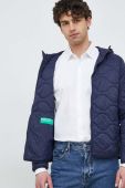 Куртка United Colors of Benetton чоловіча колір синій перехідна